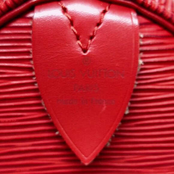 Louis Vuitton LV Hand Bag Speedy 25 Reds Epi 650-052625 - Picture 13 of 13